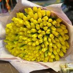 Букет с тюльпанами &laquo;Солнце&raquo;