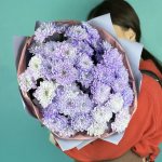 Букет из хризантем &laquo;Цветная мечта&raquo;