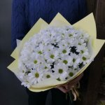 Букет с хризантемами &laquo;Цветочник&raquo;