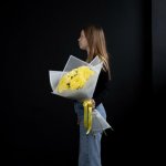 Букет из хризантем &laquo;Оранжевые краски&raquo;