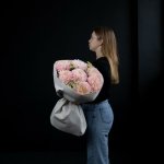 Букет с хризантемами &laquo;Ближе всех&raquo;