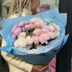 Букет из хризантем &laquo;Огонь&raquo;