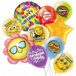 Композиция из шаров &laquo;Смайлики&raquo;