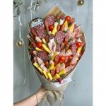 Съедобный букет &laquo;Больше мяса&raquo;