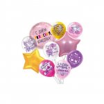 Композиция из шаров &laquo;Красотка с ДР&raquo;