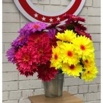 Букет искусственный &laquo;&lrm;Хризантема&raquo;