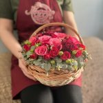 Цветы в корзине &laquo;Лучик&raquo;