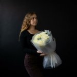 Букет с розами &laquo;Французский&raquo;