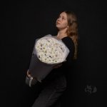 Букет с хризантемами &laquo;МАМЕ&raquo;