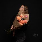 Букет с розами &laquo;Безумный восторг&raquo;