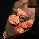 Букет с розами &laquo;Безумный восторг&raquo;