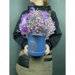 Цветы в коробке &laquo;Туман&raquo;