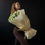 Букет с эустомой &laquo;Южность&raquo;