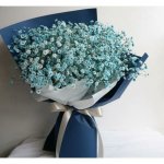 Букет с гипсофилой &laquo;Эстетика&raquo;