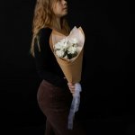 Букет из хризантем &laquo;Ангел&raquo;