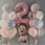Композиция из шаров &laquo;Маша&raquo;