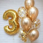 Композиция из шаров &laquo;3&raquo;