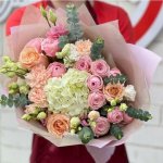 Сборный букет &laquo;Розовая симфония&raquo;