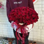 Цветы в коробке &laquo;Романтика&raquo;