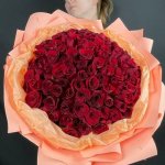 Букет из 101 розы &laquo;Сны о тебе&raquo;