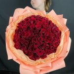 Букет из 101 розы &laquo;Сны о тебе&raquo;