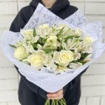 Сборный букет &laquo;Снежок&raquo;