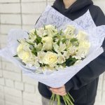 Сборный букет &laquo;Снежок&raquo;