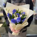 Букет с гиацинтами  &laquo;Бинго&raquo;