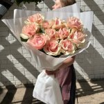 Букет из французких роз &laquo;Мадонна&raquo;