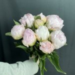 Букет с пионами &laquo;Хюма&raquo;