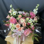 Цветы в корзине &laquo;Рафаэлка&raquo;