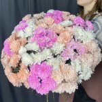 Букет из хризантем &laquo;Небесной вдохновение&raquo;