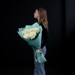 Букет с французскими розами &laquo;Ароматная мелодия&raquo;