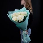 Букет с французскими розами &laquo;Ароматная мелодия&raquo;