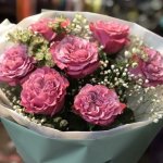 Букет с розами &laquo;Аромат&raquo;