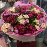 Букет из кустовых роз &laquo;Юльен&raquo;