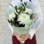 Букет из хризантем &laquo;Магия&raquo;