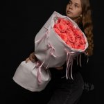 Букет с розами &laquo;Нежная моя&raquo;