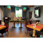 Свадебная композиция на стол &laquo;Гранат&raquo;