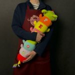 Мягкая игрушка &laquo;Гусеница&raquo;