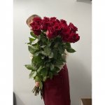 Букет с метровыми розами &laquo;Восхищение&raquo;