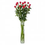 Роза метровая &laquo;Красная 100 см&raquo;