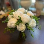 Букет невесты с пионами &laquo;Вуаль&raquo;