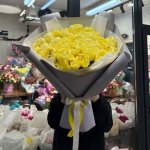 Букет с тюльпанами &laquo;Восход солнца&raquo;&lrm;