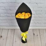 Букет из 9 желтых роз &laquo;Летний вечер&raquo;