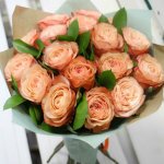 Букет с розами &laquo;Теодора&raquo;