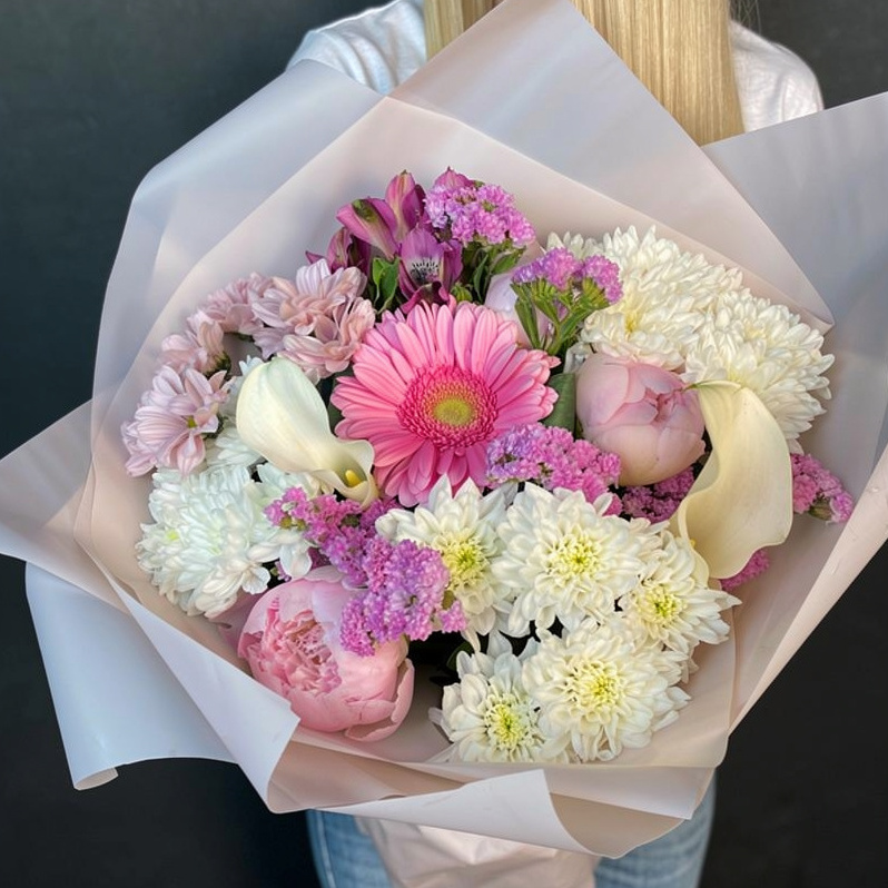 Сборный букет «Теплое воспоминание»