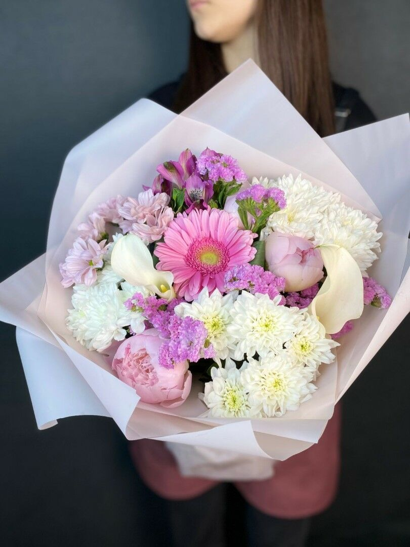 Сборный букет «Теплое воспоминание»