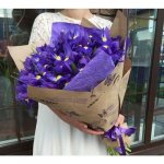 Букет из ирисов &laquo;Супер яркость&raquo;