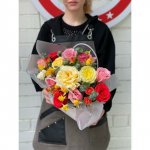 Цветочная композиция &laquo;Чистое сердечко&raquo;